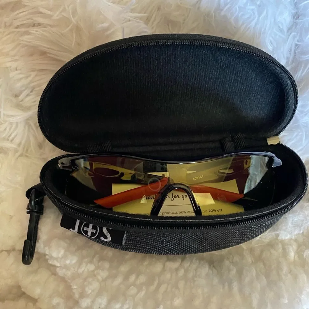 *NIB* J+S Yellow Lens Sunglasses/Safety Glasses